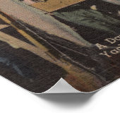 Miami, FL - Ansicht Pier 5 City Yacht Club w/ Poster (Ecke)