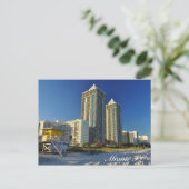 Miami FL Postkarte (Stehend Vorderseite)