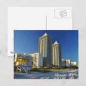 Miami FL Postkarte (Vorne/Hinten)