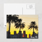 Miami FL Postkarte (Vorne/Hinten)