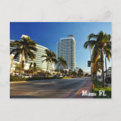 Miami FL Postkarte (Vorderseite)