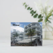 Miami fl postkarte (Stehend Vorderseite)