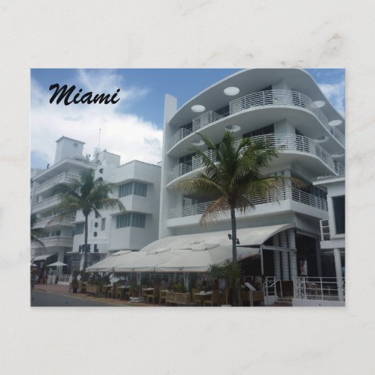 Miami fl postkarte (Vorderseite)