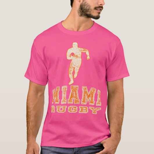 Miami Fl Rugby T-Shirt (Vorderseite)