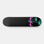 Miami Flamingos Skateboard (Horizontal)