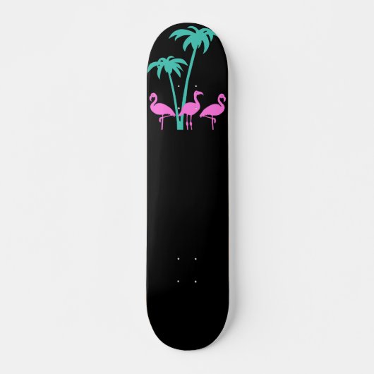 Miami Flamingos Skateboard (Vorne)