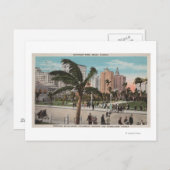 Miami, Florida - Aussicht auf Bayfront Park & Hote Postkarte (Vorne/Hinten)