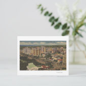 Miami, Florida - Aussicht auf die Innenstadt Postkarte (Stehend Vorderseite)