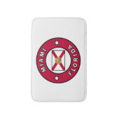 Miami Florida Badematte (Vorderseite Vertikal)