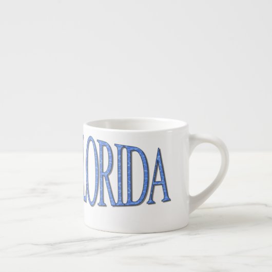 Miami, Florida - Blau Espressotasse (Rechts)