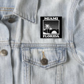 Miami, Florida Button (Beispiel)