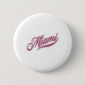 Miami Florida Button (Vorderseite)
