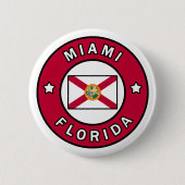 Miami Florida Button (Vorderseite)
