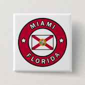 Miami Florida Button (Vorderseite)
