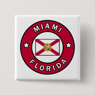Miami Florida Button