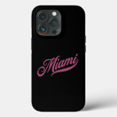 Miami Florida Case-Mate iPhone Hülle (Rückseite)