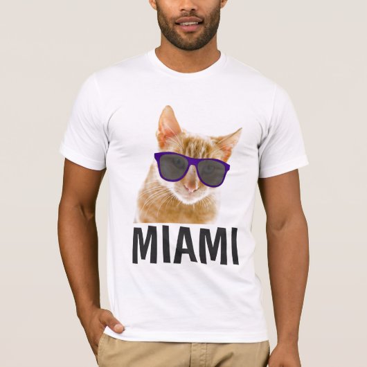 MIAMI FLORIDA Cat T - Shirt (Vorderseite)