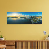 Miami Florida City Skyline Foto Leinwanddruck (Insitu (Wohnzimmer))
