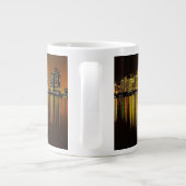 Miami Florida Cityscape Jumbo-Tasse (Rückseite)