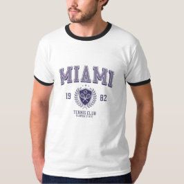 Miami Florida college state varsity athletic T-Shirt