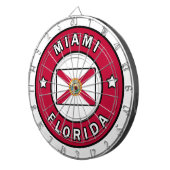 Miami Florida Dartscheibe (Vorderseite rechts)