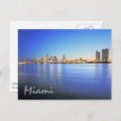 Miami, Florida, die Stadt schön Postkarte (Vorne/Hinten)