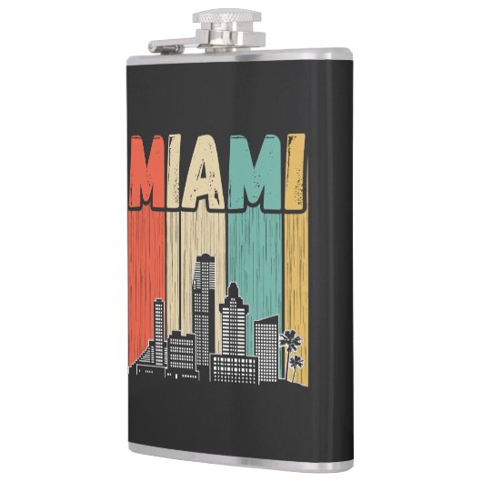 Miami Florida Flachmann (Links)