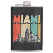 Miami Florida Flachmann (Vorderseite)