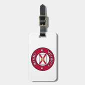 Miami Florida Gepäckanhänger (Vorderseite vertikal)