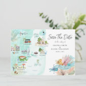 Miami Florida | Hochzeit in Urlaubsort Fahrplan (Stehend Vorderseite)