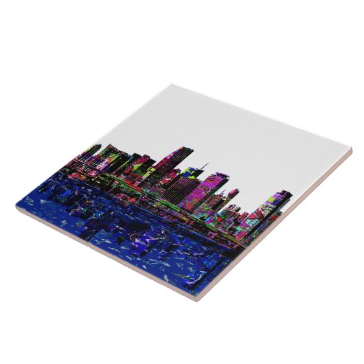 Miami, Florida in Graffiti Fliese (Seite)