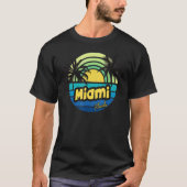 Miami Florida Island Urlaub Sommerfamilie Vacati T-Shirt (Vorderseite)