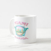 Miami Florida Kaffeetasse (Vorderseite Links)