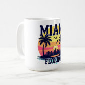 MIAMI FLORIDA KAFFEETASSE (Vorderseite Links)