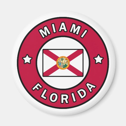 Miami Florida Magnet (Vorne)