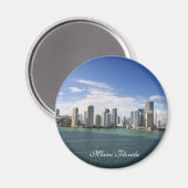 Miami Florida Magnet (Vorderseite/Rückseite)