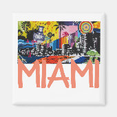 Miami Florida Magnet (Vorne)