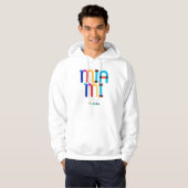 Miami Florida Mitte des Jahrhunderts, Pop Art, Hoodie (Vorne ganz)