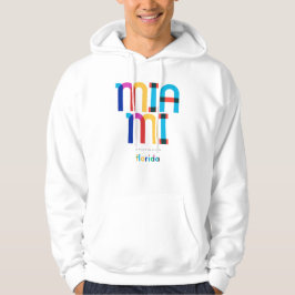 Miami Florida Mitte des Jahrhunderts, Pop Art, Hoodie
