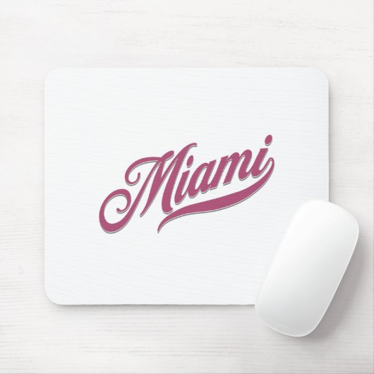 Miami Florida Mousepad (Mit Mouse)