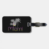 Miami, Florida Palms Cool Gepäckanhänger (Rückseite horizontal)
