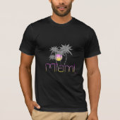 Miami, Florida Palms Cool T-Shirt (Vorderseite)