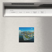 Miami, Florida, Panoramaaussicht, Magnet (In Situ (Geschirrspüler))