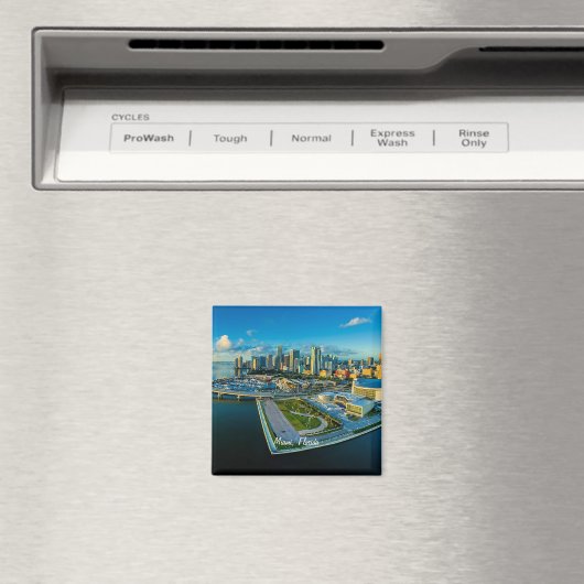 Miami, Florida, Panoramaaussicht, Magnet (In Situ (Geschirrspüler))