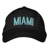 Miami Florida Personalisiert anpassbarer Hut (Vorderseite)
