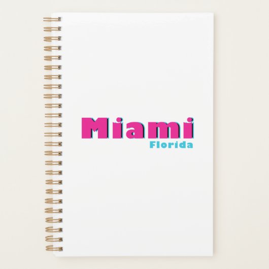 Miami, Florida Planer (Vorderseite)