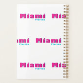 Miami, Florida Planner Planer (Rückseite)