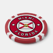 Miami Florida Pokerchips (Einzeln)