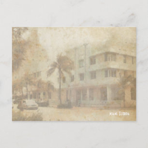 Miami Florida Postcard Postkarte