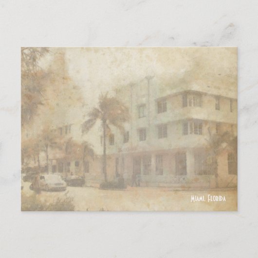 Miami Florida Postcard Postkarte (Vorderseite)